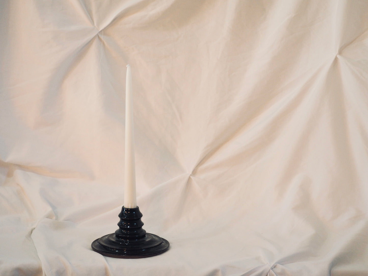 BRB Ceramics - Candle Holder w tapered candle