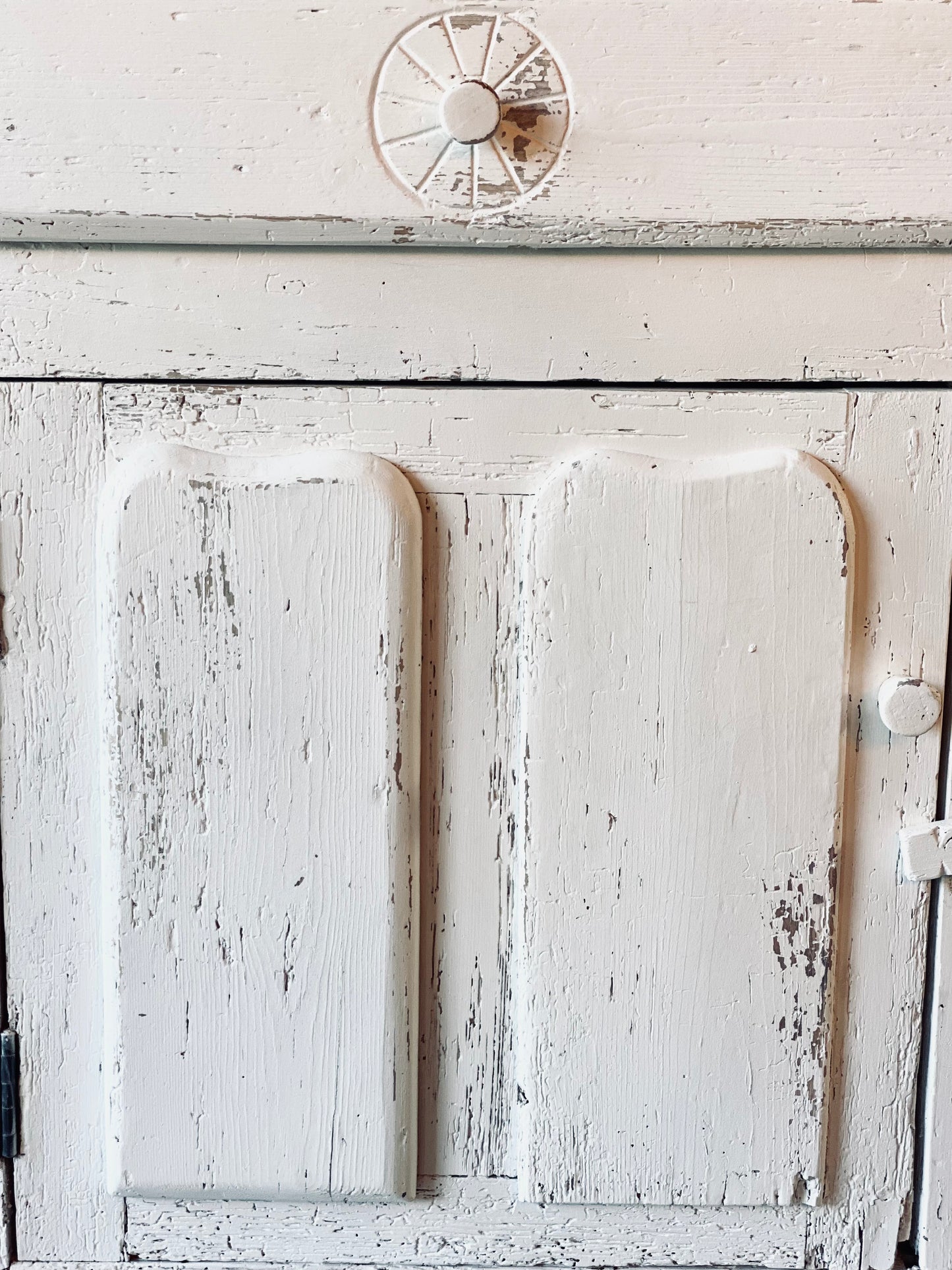 NEW! Vintage White Farmhouse Dresser