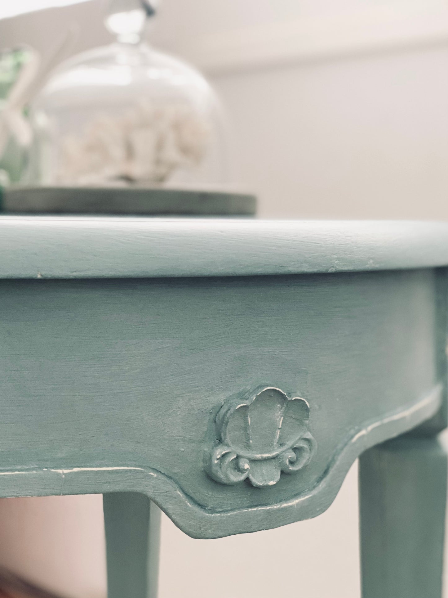 NEW! Harbour Blue Shell Table