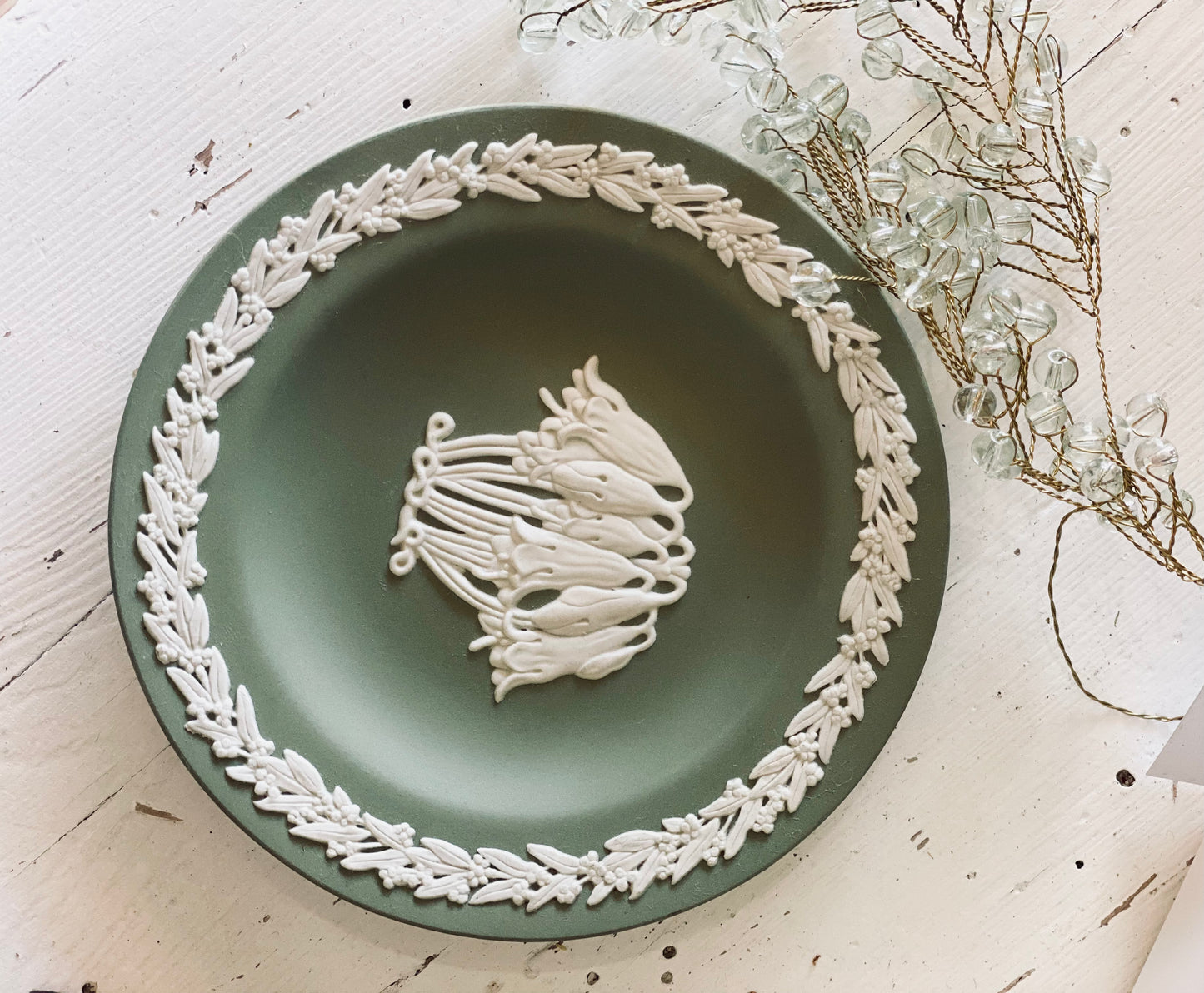 Green Wedgwood Dish