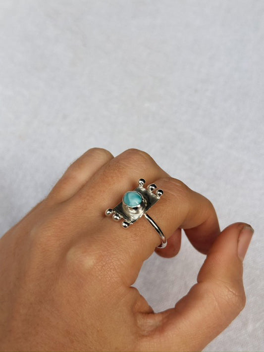 NEW! S&S Estelle Larimar Ring