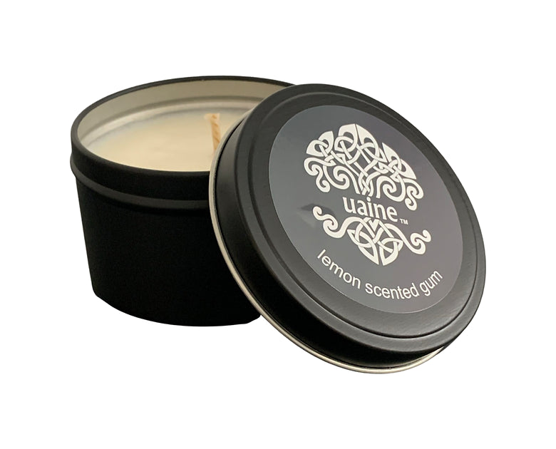 Uaine Candle Australian Range Travel Tin - Lemon Scented Gum