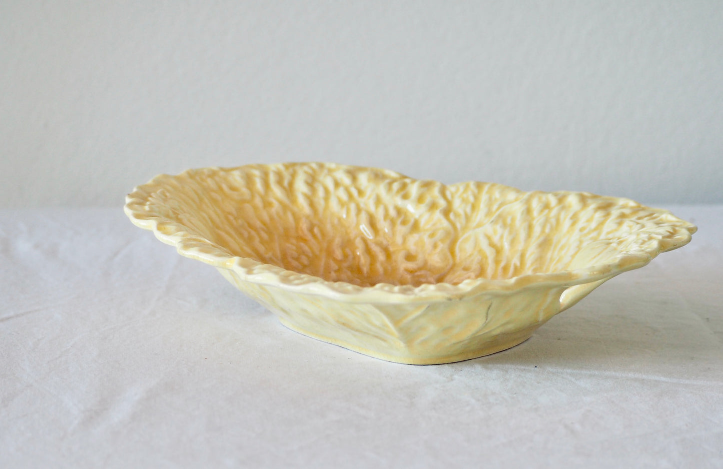 Yellow Leaf Dish